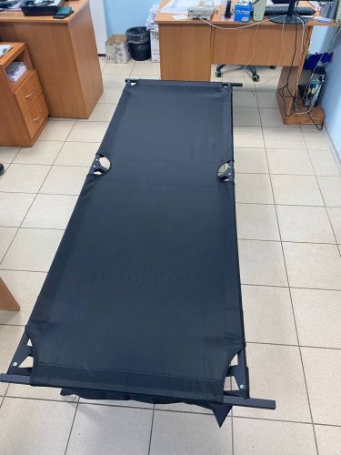 Ліжко розкладачка Стандарт НАТО 1.5 мм метал+ зручна кишеня