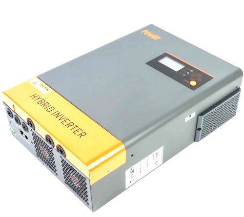 Гібридний інвертор Powmr POW-HVM6.2K-48V-LIP, 48 В, 6200 Вт, (безперебійник, UPS, ДБЖ) фото 2