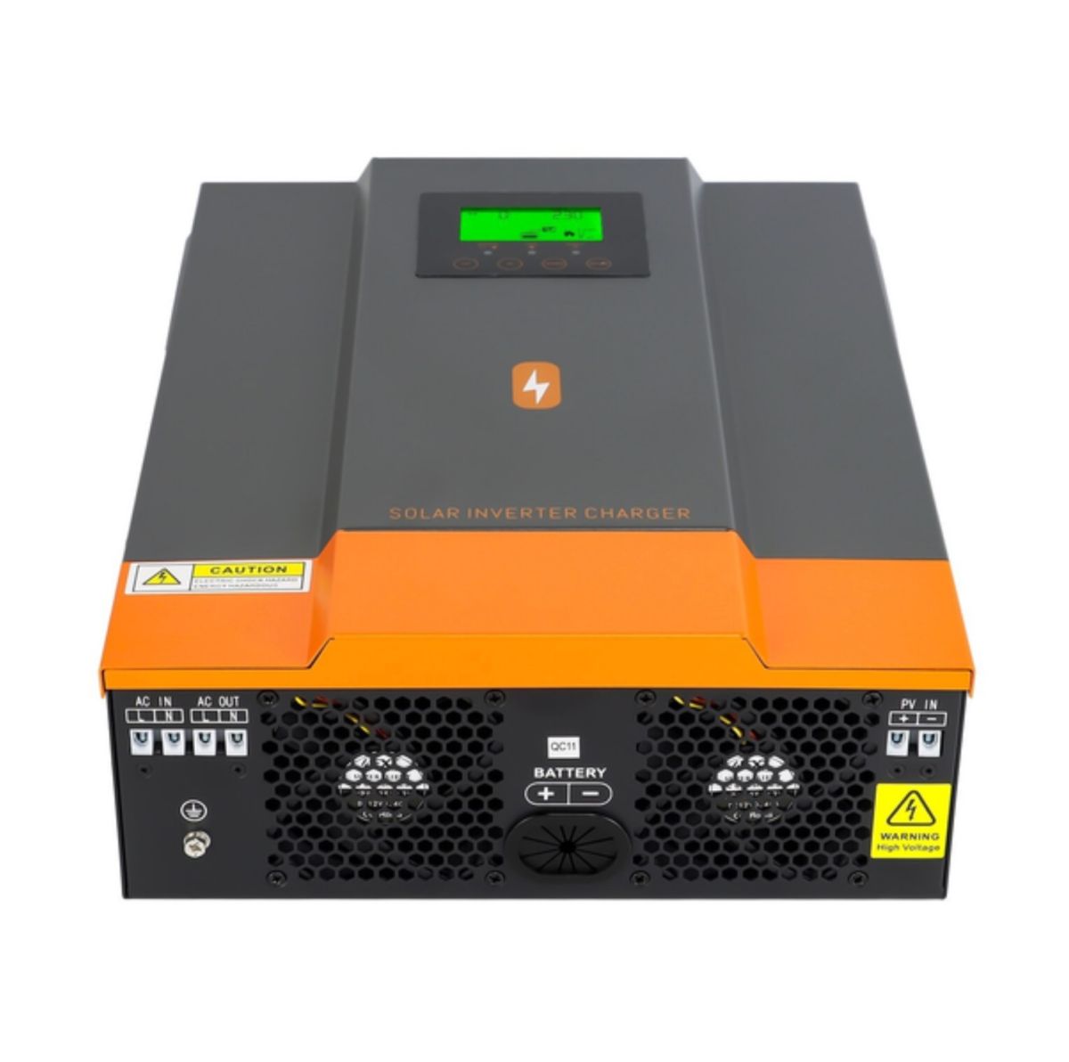 Гибридный инвертор PowMr 3000W 24V POW-HVM 3.0H-24V (Max СH 80A, AC 60) (бесперебойник, UPS, ИБП) фото 3