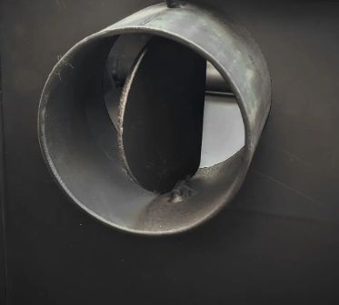 Піч буржуйка булер'ян з вторинним допалом газів, варильна поверхня сталь 4мм фото 8